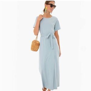 Tuckernuck Pomander Place Blue Sawyer Maxi Dress